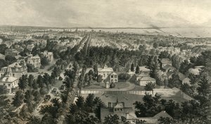 Stadt Buffalo, 1872 von William Wellstood