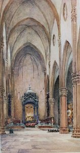 Bologna. Innenraum von S. Petronio von William Wiehe Collins