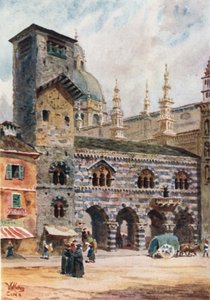 Como. Das Brotello und die Kathedrale