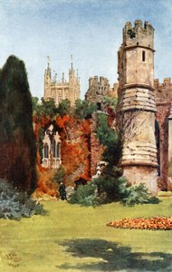 Wells, die Ruinen der Banketthalle von William Wiehe Collins