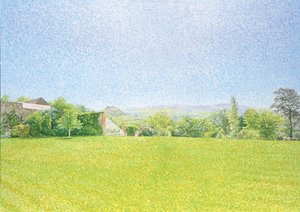 Morgenlandschaft, Carmarthenshire