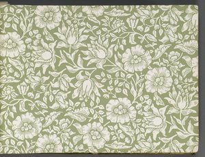 Tapetenmusterbuch, vor 1917 (Druck) von William and Company Morris