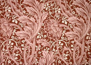 Tapetenmusterbuch, vor 1917 von William and Company Morris