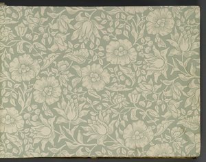 Tapetenmusterbuch, vor 1917 von William and Company Morris