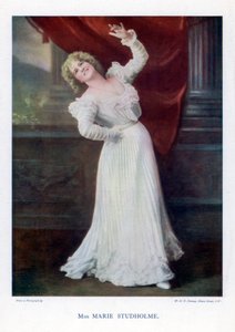 Marie Studholme, englische Theaterschauspielerin, 1901 von William and Daniel Downey