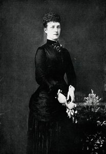 Königin Alexandra im Jahr ihrer Silberhochzeit, 1888 1911 von William and Daniel Downey