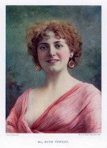 Ruth Vincent, Schauspielerin und Sängerin, 1901