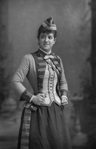 Zelie de Lussan 1861-1949, amerikanische Mezzosopranistin, 1893