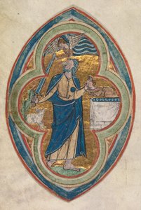 Miniatur aus einem Kompendium in historiae genealogia Christi, 1200-1250