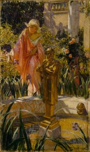 Im Brunnen treten