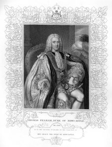 Porträt von Thomas Pelham-Holles, 1. Herzog von Newcastle