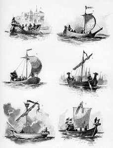 Schiffe der Hanse im 14. und 15. Jahrhundert, 1903 von Willy Stöwer