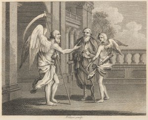 Plutus, Amor und Zeit