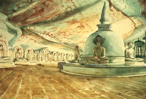 Dambulla, Die Königskammer