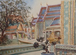 868 Wat Ratchaborpit, Bangkok von Wilson Clive