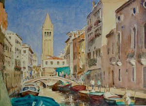 886 Ponte dei Pugni, Nachmittagssonne von Wilson Clive