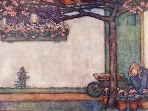 Kinderbuch der Gartenarbeit: Ein Fenstergarten