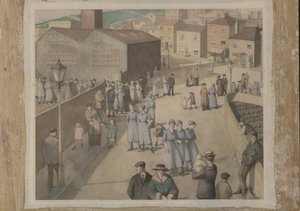 Verlassen der Munitionsfabrik