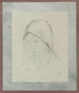 Studie für den St. Martin Altar, ca. 1928 von Winifred Knights