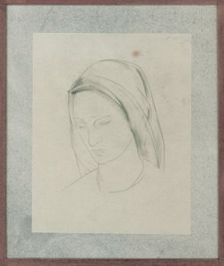 Studie für das St. Martin Altarbild, ca. 1928 von Winifred Knights