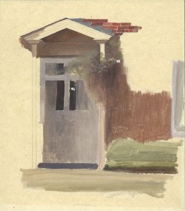 Die Haustür des Line Holt Bauernhauses von Winifred Knights