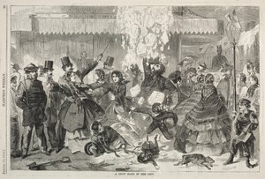 Eine Schneelawine in der Stadt von Winslow Homer