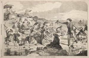August auf dem Land - Die Küste, 1859 von Winslow Homer