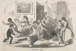 Blindekuh, 1857 von Winslow Homer