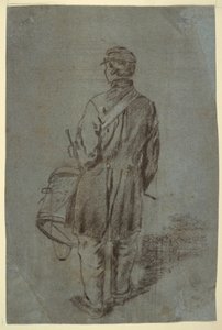 Trommler von hinten gesehen, wahrscheinlich 1864