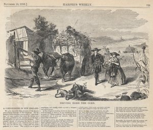 Heimfahren des Korns, aus Harper