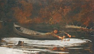 Hund und Jäger, 1892