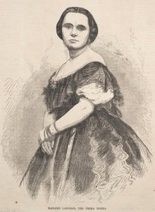 Madame Laborde, die Primadonna, 1859 von Winslow Homer
