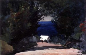 Straße in Bermuda, ca. 1899-1901 von Winslow Homer