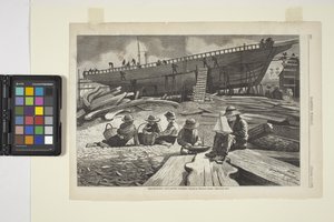 Schiffbau, Gloucester Hafen von Winslow Homer