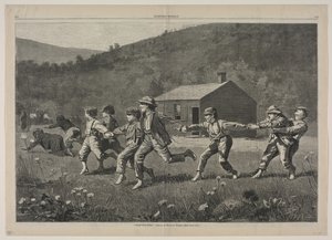 Fang-die-Peitsche von Winslow Homer