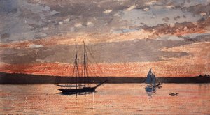 Sonnenuntergang in Gloucester