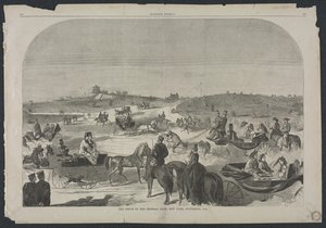 Die Fahrt im Central Park, New York, September 1860