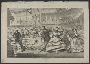 Der Große Russische Ball in der Musikakademie, 5. November 1863 von Winslow Homer