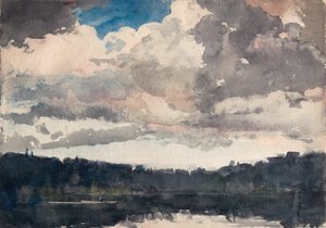 Das einsame Boot, North Woods Club, Adirondacks
