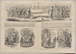Das Spiel zwischen den Sophs und den Erstsemestern von Winslow Homer