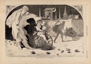 Das neue Jahr--1869, aus Harper
