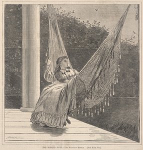 Die Notiz des Rotkehlchens, aus Every Saturday, An Illustrated Journal of Choice Reading, 20. August 1870