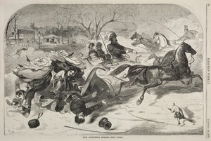 Die Schlittenfahrt-Saison - Der Umsturz von Winslow Homer