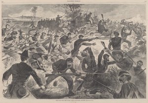 Der Krieg für die Union, 1862 - Ein Bajonettangriff, veröffentlicht 1862