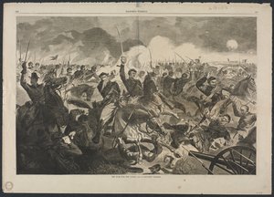 Der Krieg für die Union - Ein Kavallerieangriff von Winslow Homer