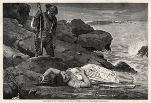 Das Wrack der Atlantic - Vom Meer angespült, 1873 von Winslow Homer