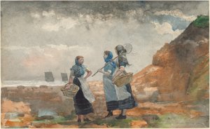 Drei Fischerinnen, Tynemouth