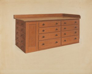 Schneidertisch, 1937