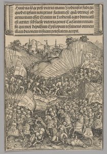 Schlacht um Lüttich, Platte 8 aus Historische Szenen aus dem Leben von Kaiser Maximilian I. vom Triumphbogen