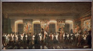 Nächtliches Bankett